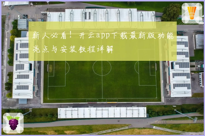 新人必看！开云app下载最新版功能亮点与安装教程详解